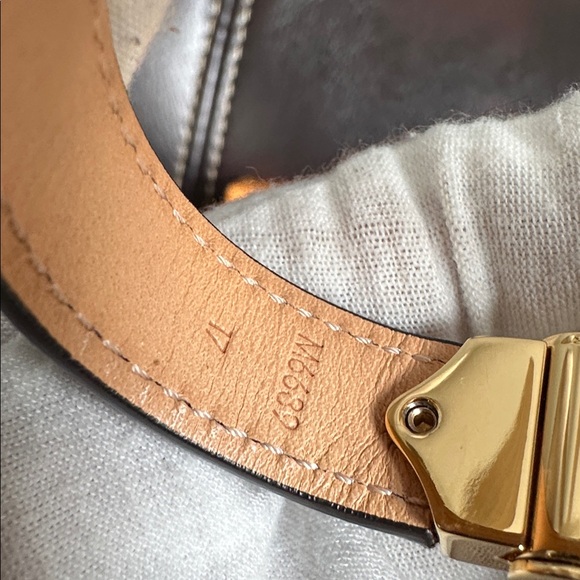 NEW Louis Vuitton Brown and Gold Monogram Bracelet - Picture 9 of 17